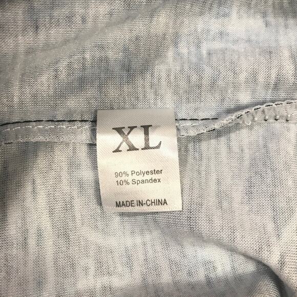 NWOT Blue Mathematical Formula Pattern Round Neck Short Sleeve T-shirt XL - Picture 4 of 4